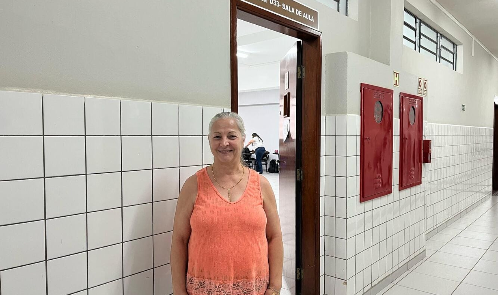 “O saber não ocupa lugar” diz aluna de 63 anos da Unipar
