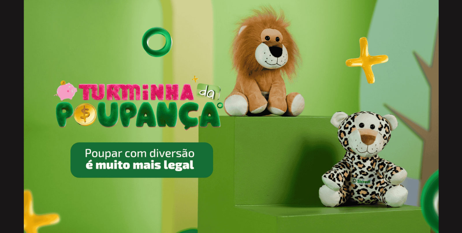 Sicredi Vanguarda lança campanha de poupança para público infantojuvenil com pelúcias colecionáveis