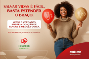 Centro Médico do Catuaí Cascavel e Hemocentro promovem ação de conscientização sobre doação de sangue