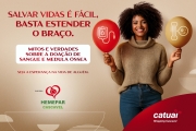 Catuaí Cascavel recebeu ação do Hemocentro para cadastro de doadores de medula óssea