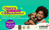 Catuaí Cascavel promove feira de adoção de pets neste sábado (06)
