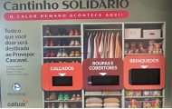 Cantinho Solidário do Catuaí Shopping Cascavel arrecada mais de 2 mil peças