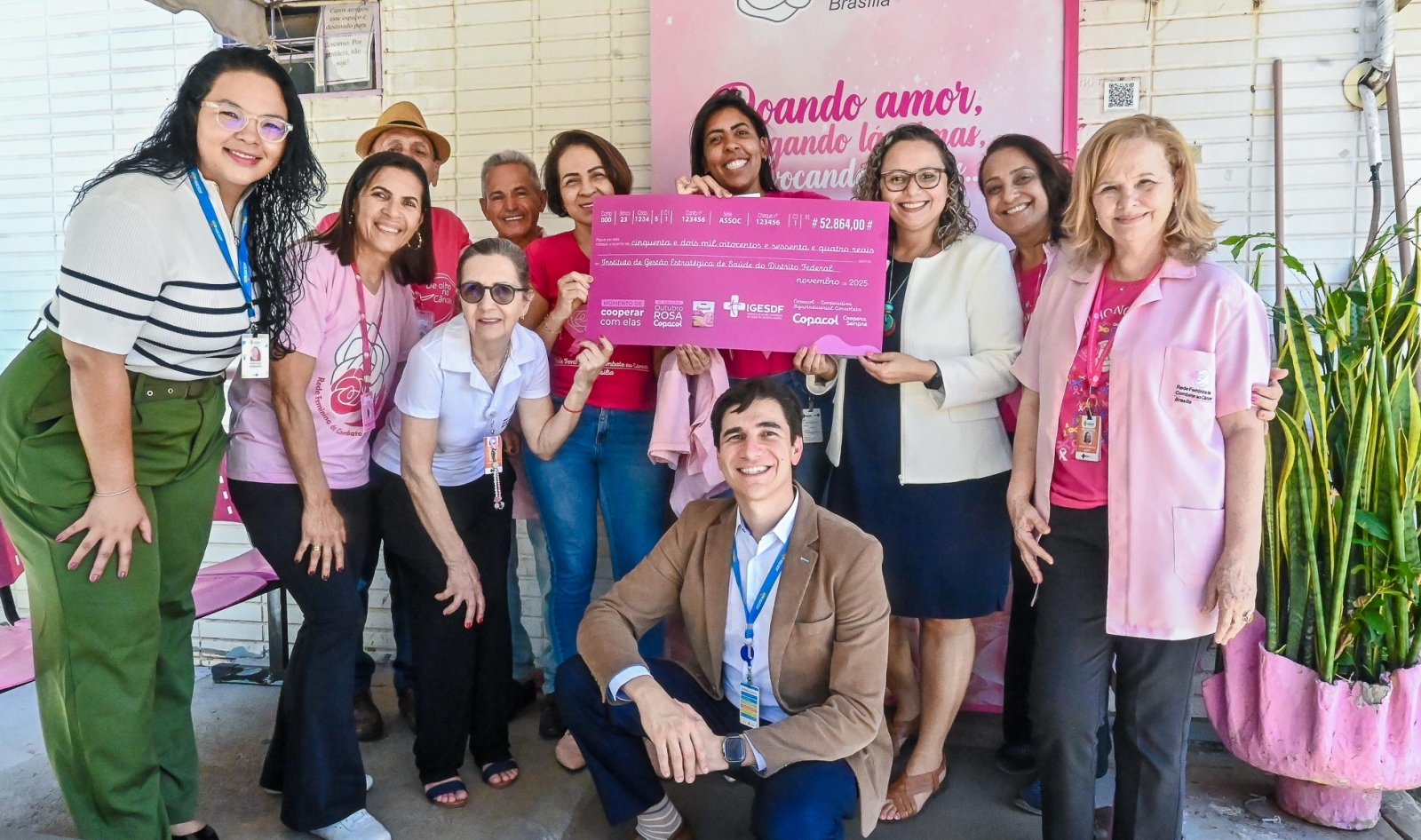 Campanha Outubro Rosa Copacol bate recorde e reforça compromisso com a vida