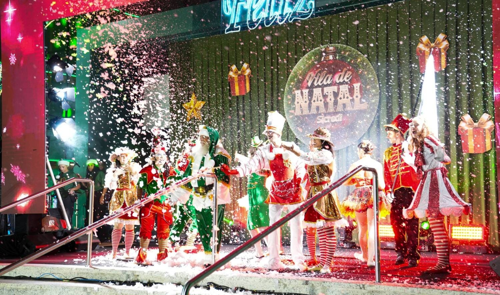 Vila de Natal Sicredi está oficialmente aberta!