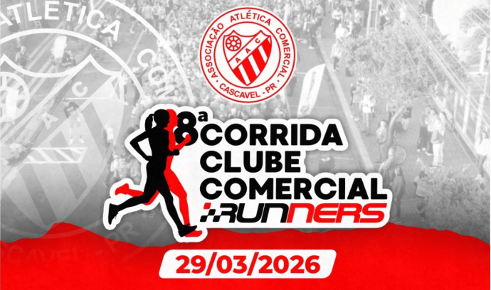 8ª Corrida Clube Comercial Runners chega a 500 inscritos e terá caráter solidário