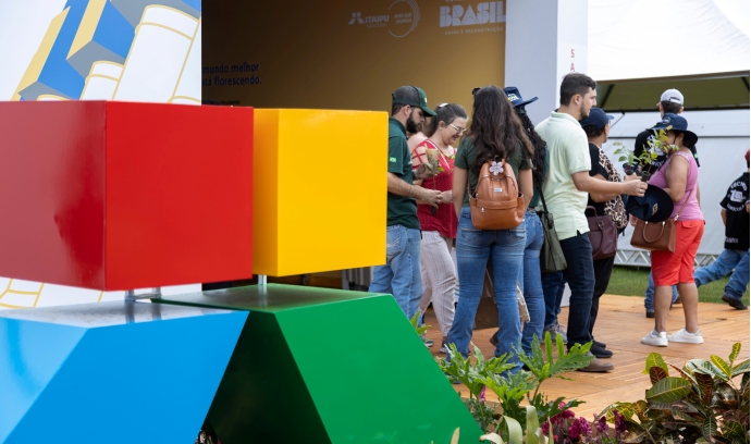 Estande da Itaipu no Show Rural 2026 destaca sustentabilidade e interatividade