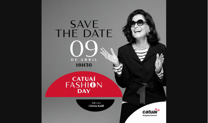 Catuaí Cascavel confirma evento com Glória Kalil em 9 de abril