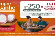 Catuaí Cascavel presenteia clientes com kit de pratos em nova campanha gastronômica