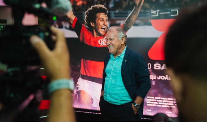 Com patrocínio do Sicoob, filme sobre Zico inicia pré-estreias pelo país