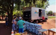 Itaipu apoia distribuição de alimentos para comunidades indígenas da região Oeste