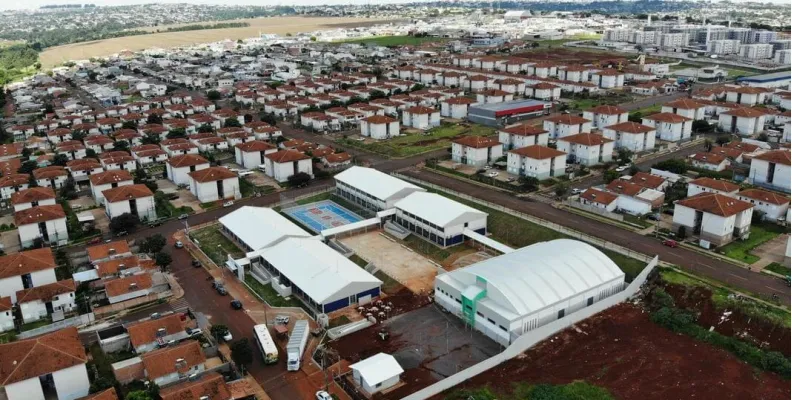 Governador Ratinho Junior e deputado Gugu Bueno entregam novo colégio no Jardim Riviera, em Cascavel