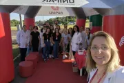 Unipar Cascavel participa de evento em homenagem às vítimas do voo 2283