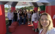 Unipar Cascavel participa de evento em homenagem às vítimas do voo 2283