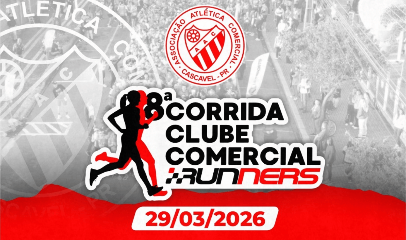 8ª Corrida Clube Comercial Runners chega a 500 inscritos e terá caráter solidário