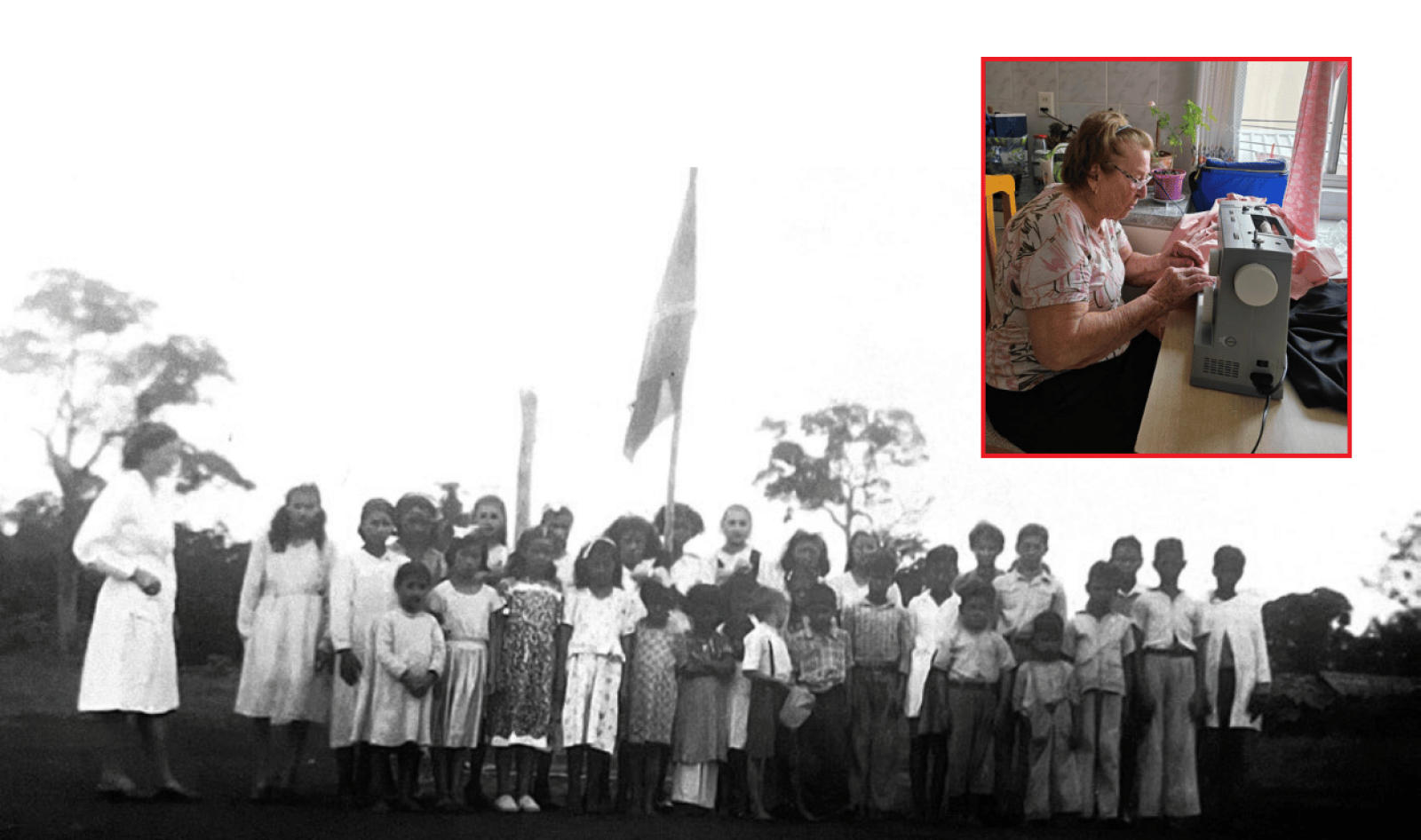 Ela chegou faz 96 anos!