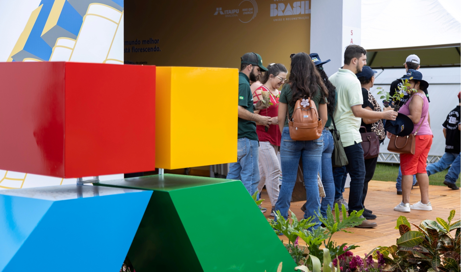 Estande da Itaipu no Show Rural 2026 destaca sustentabilidade e interatividade