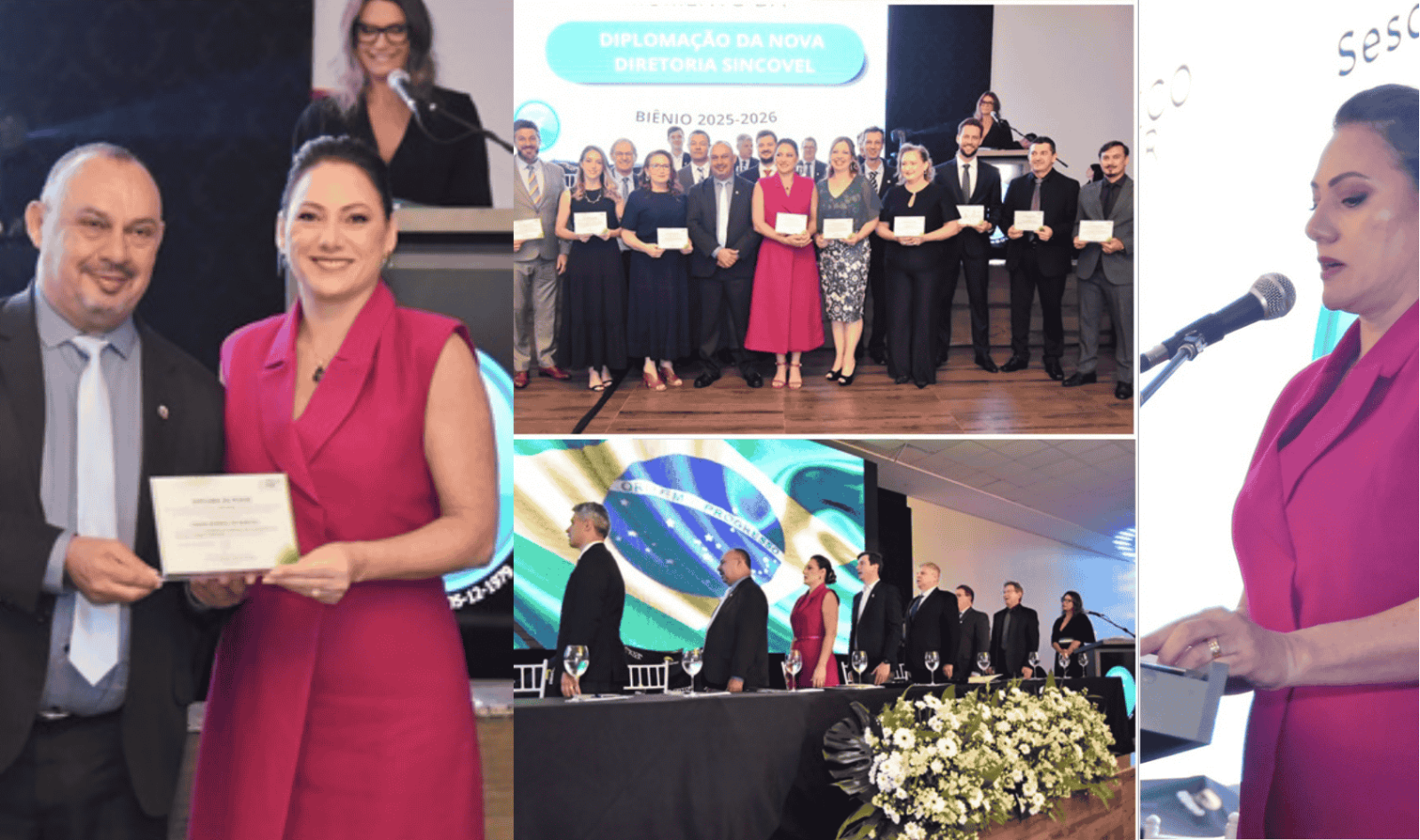 Ionara Boaroli de Bortoli assume a presidência do Sincovel, reforçando inovação e união no setor contábil