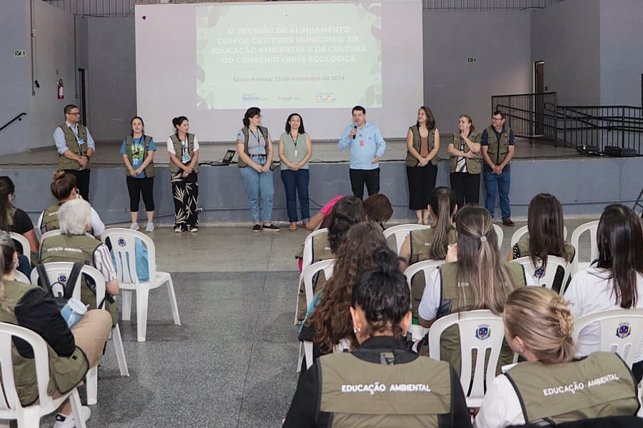 Itaipu e lindeiros reúnem gestores do Convênio Linha Ecológica para alinhamento