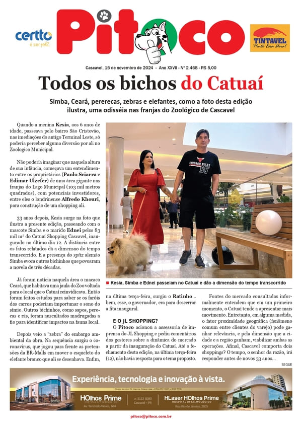 Todos os bichos do Catuaí