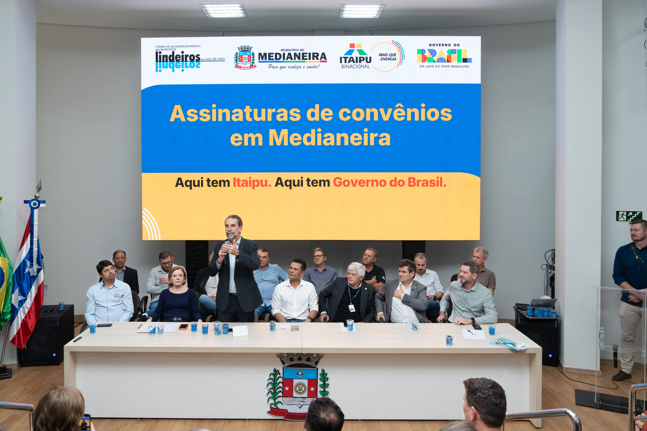  Medianeira, Itaipu anuncia investimentos para Usina de Projetos, turismo náutico e parque público