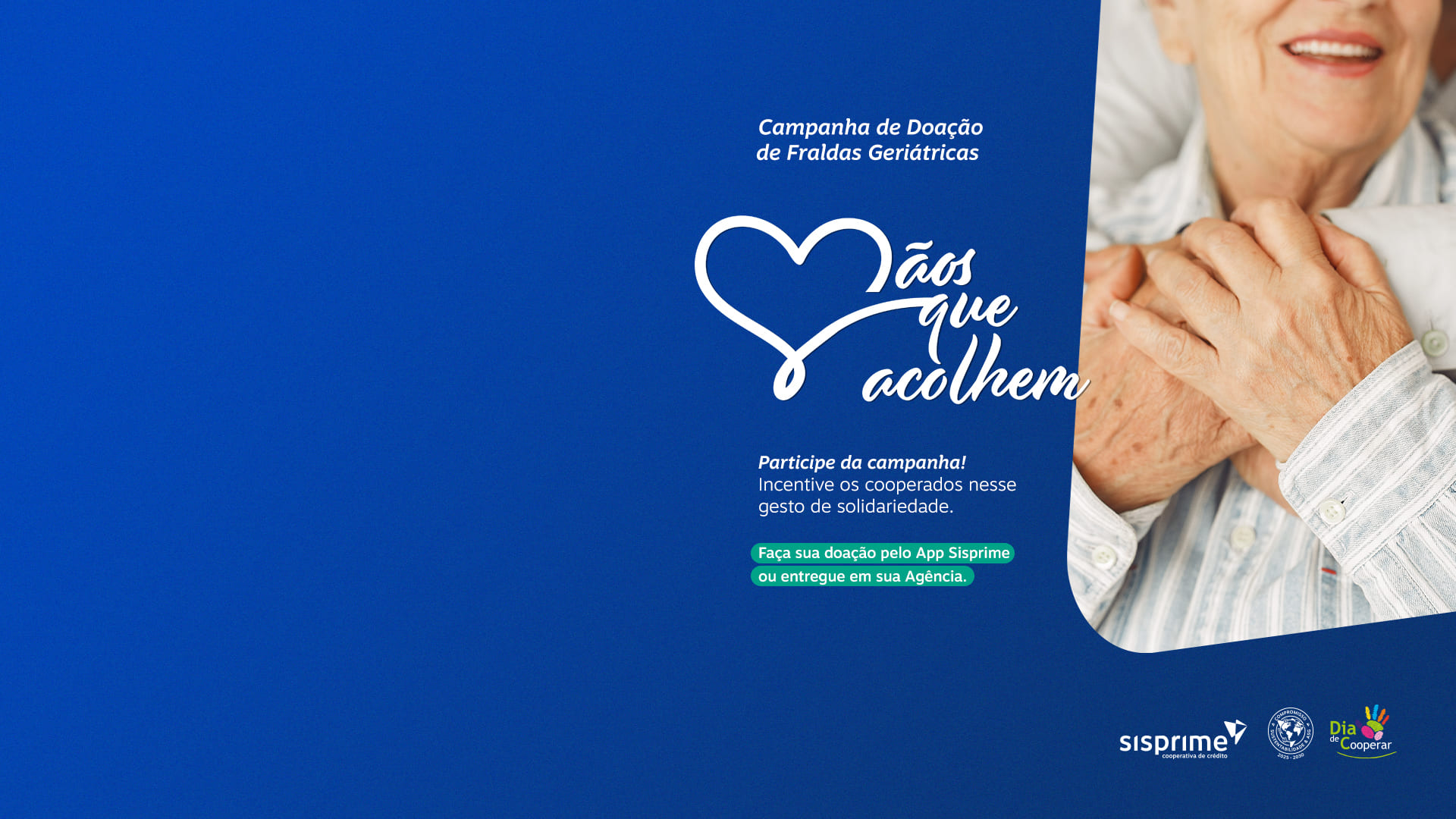 Sisprime inicia a 15ª campanha de doação de fraldas geriátricas