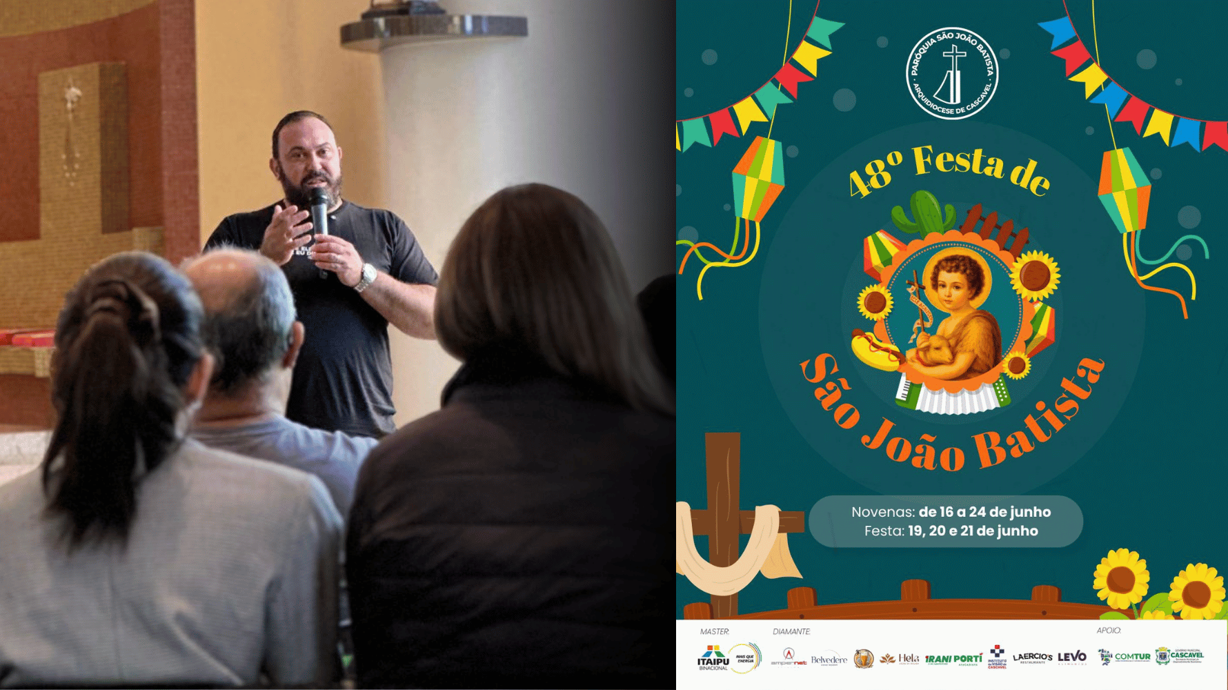 48ª Festa de São João Batista é lançada oficialmente com novidades, tradição e expectativa de grande público