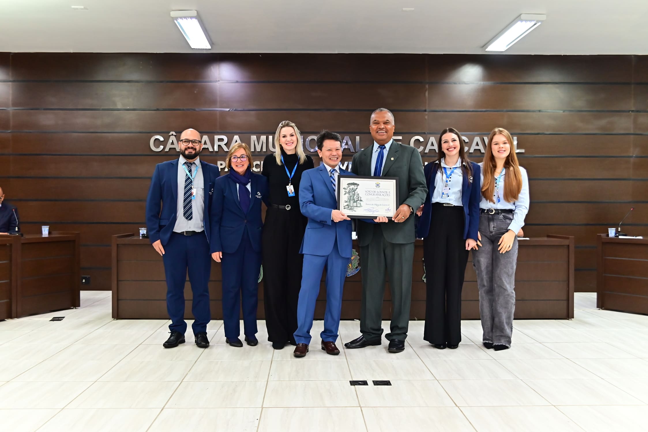 Banco de Olhos recebe homenagem da Câmara de Cascavel em celebração aos 20 anos de atuação