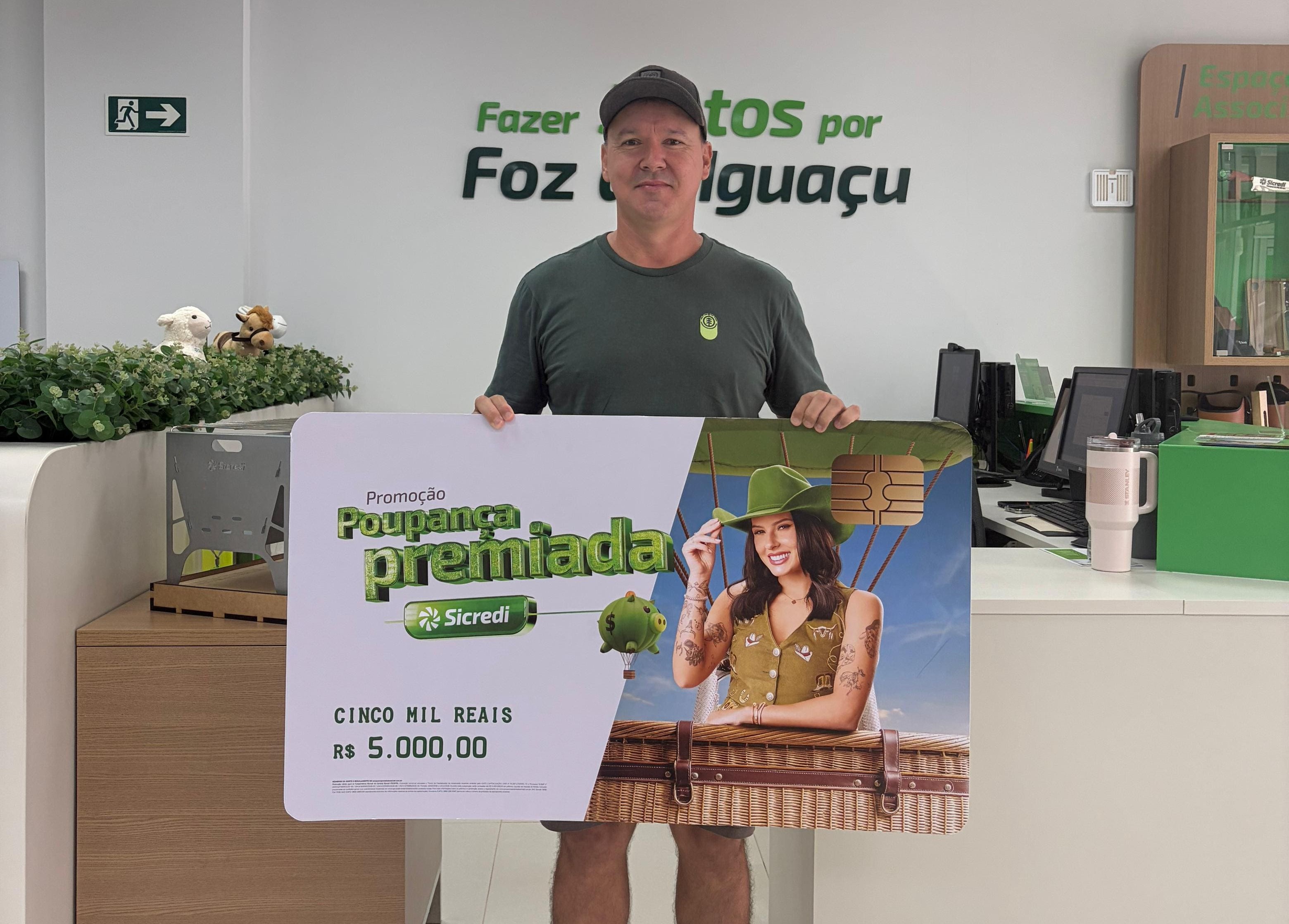 Sicredi já distribuiu mais de R$ 3 milhões em prêmios para estimular o hábito de poupar