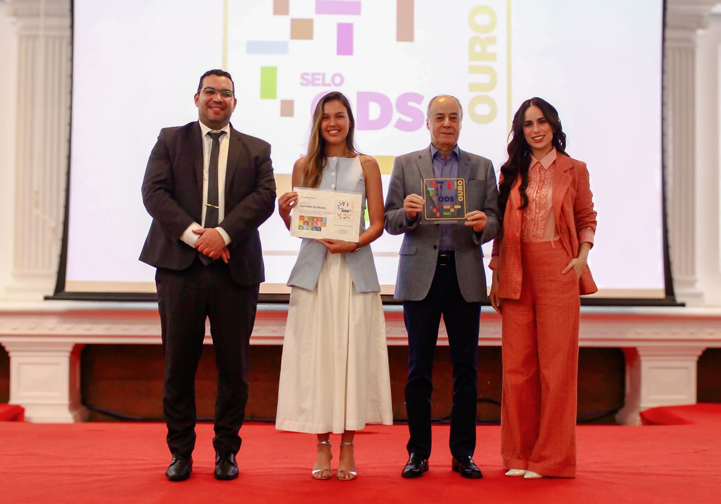 Sisprime conquista Categoria Ouro no Selo ODS