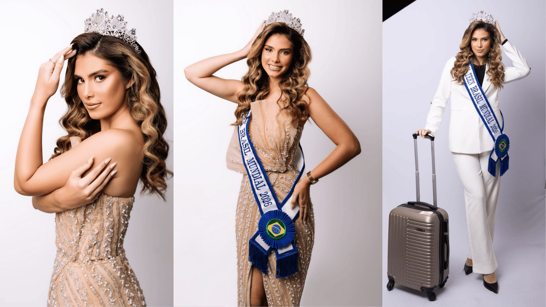 Laura Lewandoski representará o Brasil em mundial de beleza teen